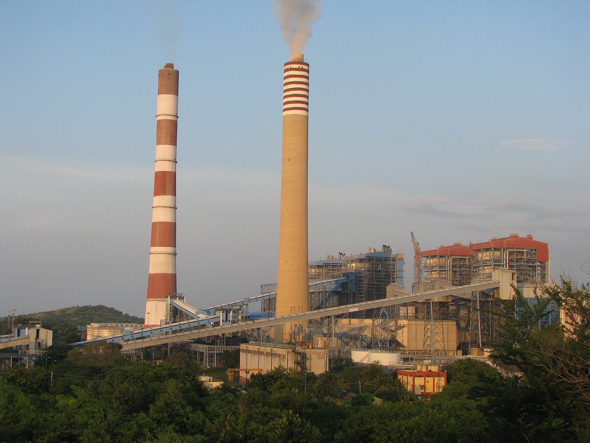 NTPC thermal power plant facility in India