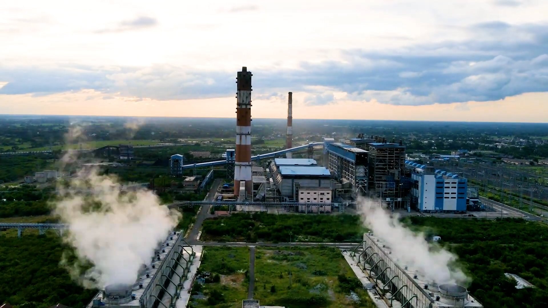NTPC thermal power plant infrastructure in India
